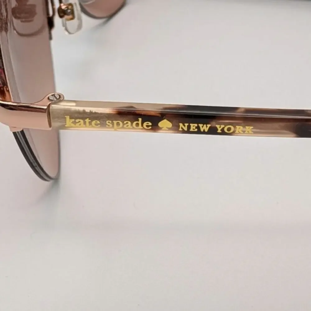 Kate Spade Bethann Sunglasses Rose gold Tortoiseshell